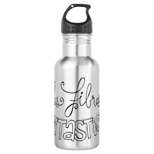 Fantastische Fasern Trinkflasche (Vorderseite)