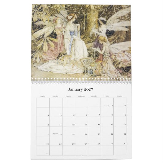 Fantastische Feen 2011 Kalender (Jan 2027)