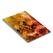 Fantastische Figur im Comic-Stil Notizblock (Rechte Seite)