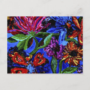 Fantastische Flora Postkarte