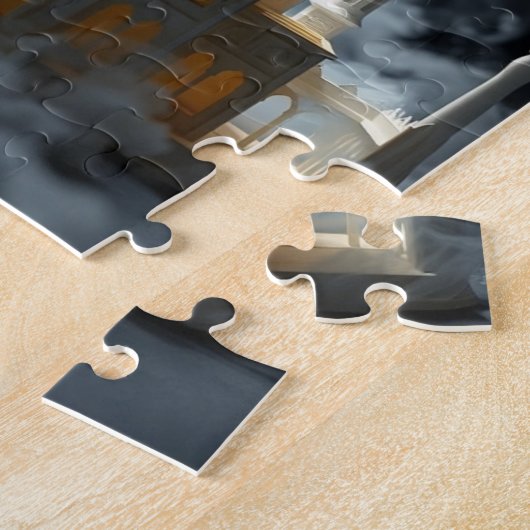 Fantastische Fossilienmoschee Puzzle (Seite)