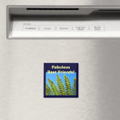 Fantastische Freunde! Magnete Green Fern Fronds Magnet (In Situ (Geschirrspüler))