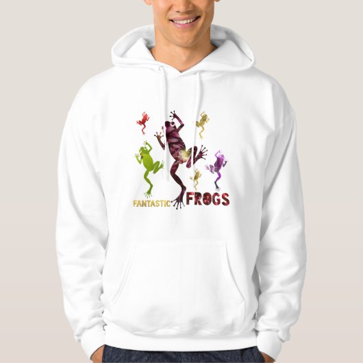 fantastische Frösche Hoodie (Vorderseite)