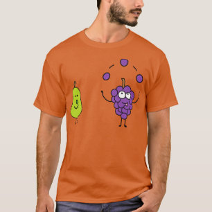 Fantastische Früchte Trauben mit Birne jummeln T-Shirt
