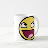 Fantastische Gesichts-Tasse Kaffeetasse (VorderseiteRechts)