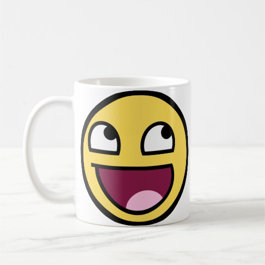 Fantastische Gesichts-Tasse Kaffeetasse (Links)