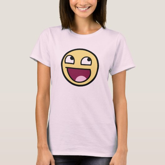 Fantastische Gesichtsmädchen T-Shirt (Vorderseite)