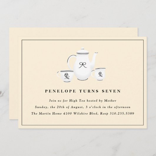 Fantastische Girls Hochzeit-Party Einladung (Vorne/Hinten)