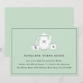 Fantastische Girls Hochzeit-Party Einladung (Vorne/Hinten)