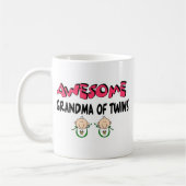FANTASTISCHE GROSSMUTTER DER ZWILLINGE KAFFEETASSE (Links)
