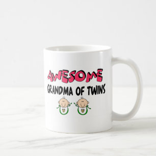FANTASTISCHE GROSSMUTTER DER ZWILLINGE KAFFEETASSE