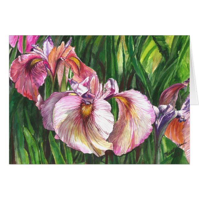 Fantastische Gruppe Iris (Vorderseite (Horizontal))
