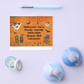 Fantastische Halloween Einladung Party Kinder Brau Flyer (Einzeln)