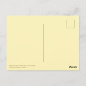 Fantastische Herbstfarben Herbst Blätter Bäume Lan Postkarte (Rückseite)