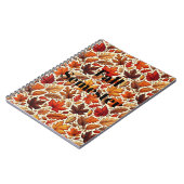 Fantastische Herbstlaub Notizblock (Linke Seite)