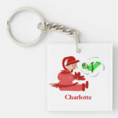 Fantastische Holzspielfiguren Schlüsselanhänger (Vorderseite)