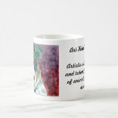 Fantastische HundeTasse und AHA Aussage Kaffeetasse (Mittel)