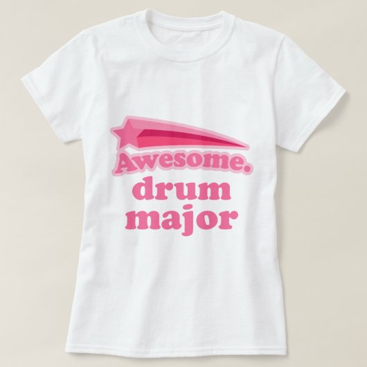 Fantastische Idee Tambourmajor-Geschenk T-Shirt (Design vorne)