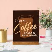 Fantastische Kaffeemarke Acrylschild (Hochzeit)