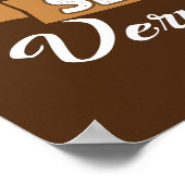 Fantastische Kaffeemarke Poster (Ecke)