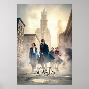 FANTASTISCHE KÄSTE UND WO SIE FINDEN SIE™ Stadt Ne Poster