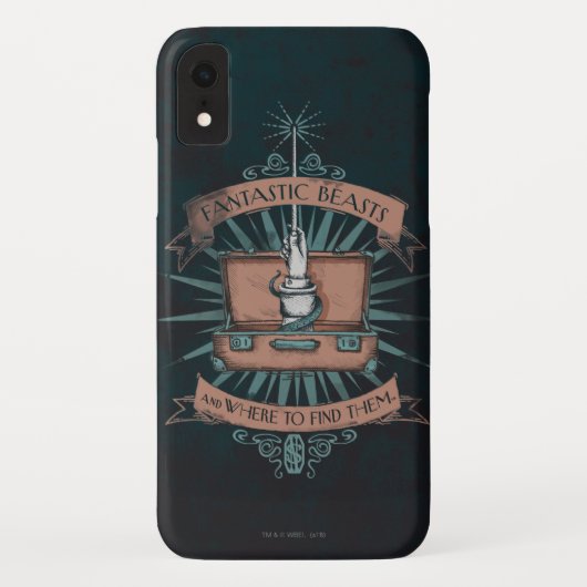 FANTASTISCHE KÄSTE UND WO SIE SIE FINDEN™ KARTE Case-Mate iPhone HÜLLE (Rückseite)