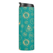 FANTASTISCHE KÄSTE UND WO SIE SIE FINDEN™-Muster Thermosbecher (Nach rechts gedreht)