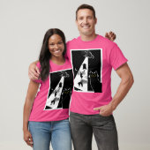 Fantastische Katzen mit Alien Ufo Raumschiff. Funn T-Shirt (Unisex)