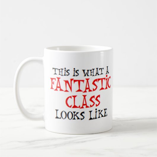 fantastische Klasse sieht aus wie Kaffeetasse (Links)