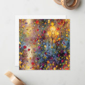 Fantastische, komplexe 8k-Auflösung Mitteilungskarte (Vorderseite/Rückseite Beispiel)