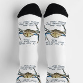 Fantastische Krebse, Crew Socken (Oben)