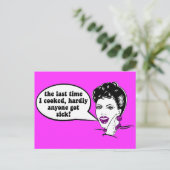 Fantastische Küche Postkarte (Stehend Vorderseite)