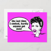 Fantastische Küche Postkarte (Vorne/Hinten)