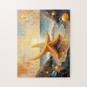 fantastische Kunst Seestern Malerei Puzzle (Vertikal)