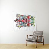 Fantastische Kunstmetrie Wandteppich (Beispiel (Horizontal))