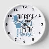 Fantastische Lage am Meer Uhr (Vorderseite)