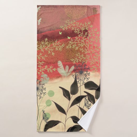 Fantastische Landschaft Badehandtuch (Badehandtuch)