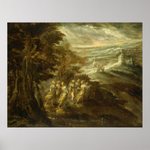 Fantastische Landschaft - Emilian Fine Art Poster