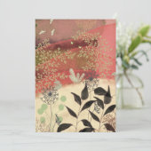 Fantastische Landschaft Save The Date (Stehend Vorderseite)