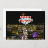 Fantastische Las Vegas-Einladung für individuelle  Einladung (Vorne/Hinten)