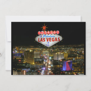 Fantastische Las Vegas-Einladung für individuelle  Einladung