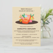 Fantastische Lässige Einsatzpartei Einladung (Stehend Vorderseite)