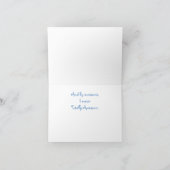 Fantastische Libelle danken Ihnen Dankeskarte (Innenseite)