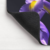 Fantastische, lila Iris Mousepad (Ecke)
