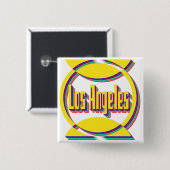 Fantastische Los Angeles 1 Botton Button (Vorne & Hinten)