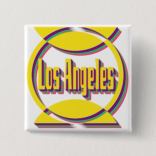 Fantastische Los Angeles 1 Botton Button (Vorderseite)