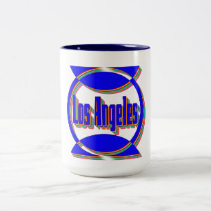 Fantastische Los Angeles 2 Cup Zweifarbige Tasse