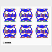 Fantastische Los Angeles 2 Sticker (Blatt)