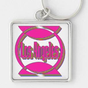 Fantastische Los Angeles 3 Schlüsselanhänger