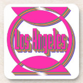 Fantastische Los Angeles 3 Untersetzer (Vorderseite)